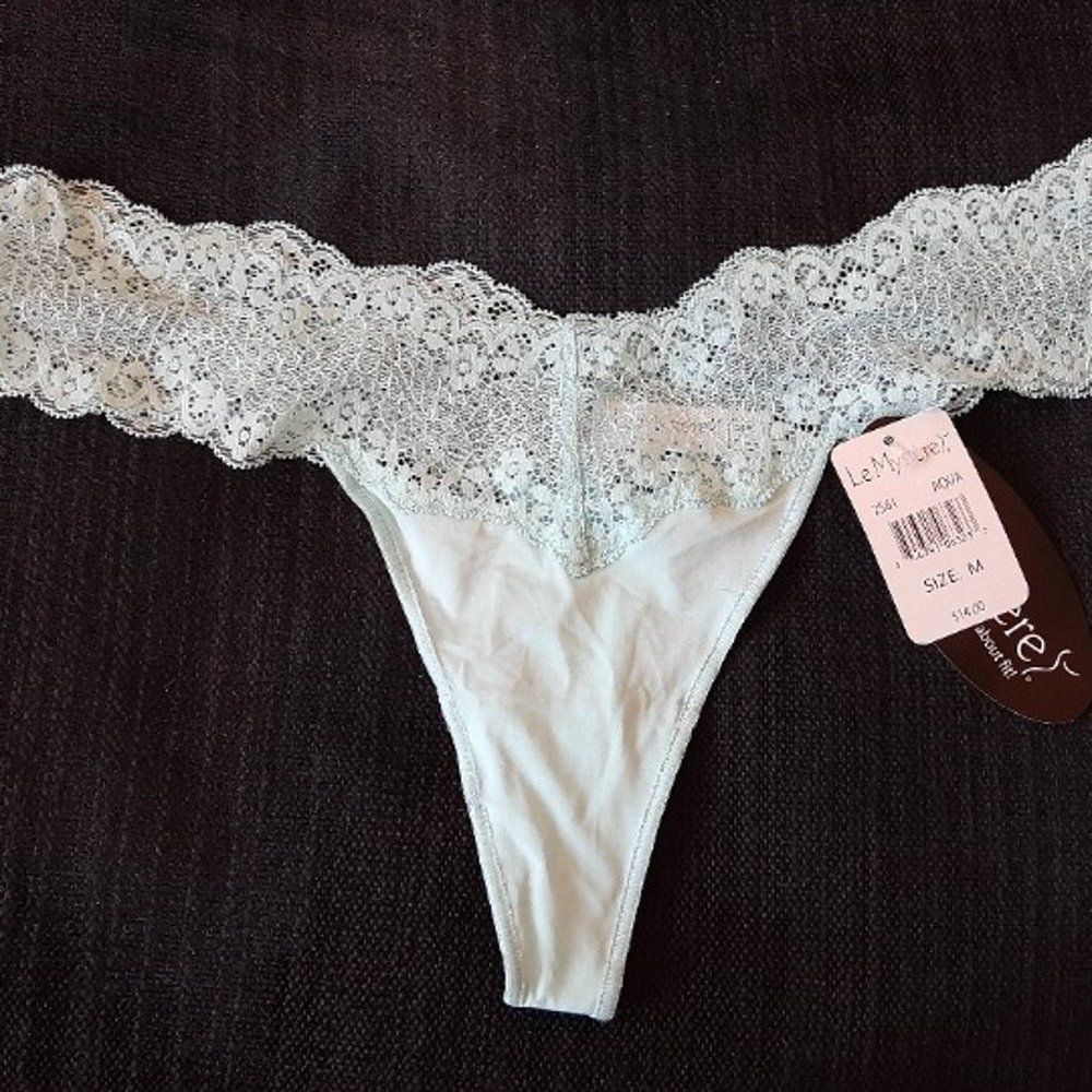 NEW Le Mystere aqua thong - M